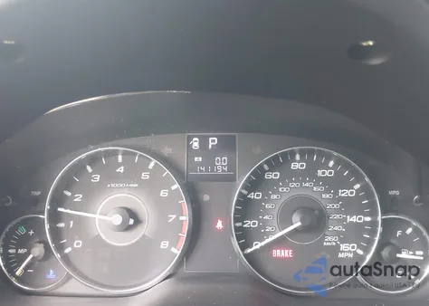 2012 Subaru Outback 3.6R Limited z USA, uszkodzony, nr VIN 4S4BRDLC3C2237792